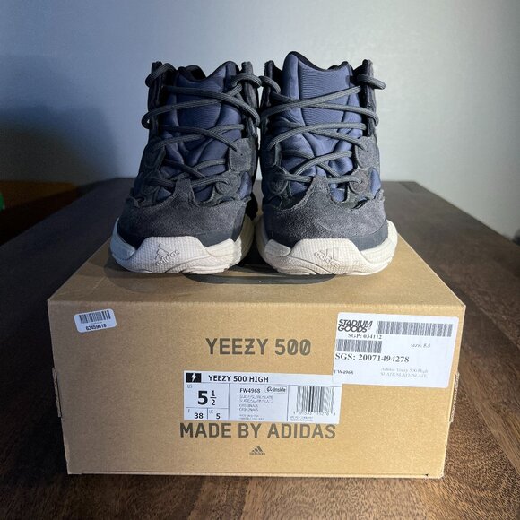 Yeezy 500 High Slate Size 5.5 - Picture 9 of 10
